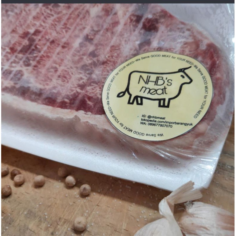 

Steak wagyu / daging sapi / daging grill (harga per 100gram)