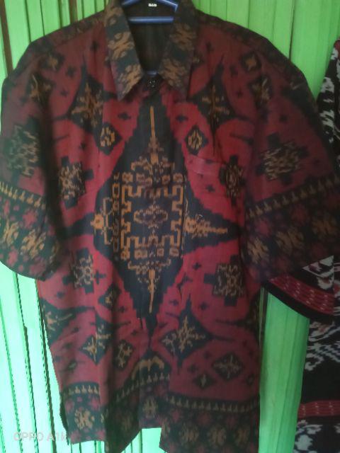 Couple Tenun Kombinasi Brokat Mewah Banget