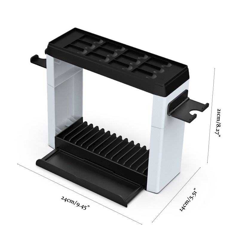 Btsg Menara Penyimpanan Game Untuk Switch OLED Holder NS Host Disc Rack Controller Organizer