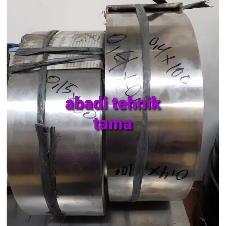 

SHIEM PLAT STAINLESS 304 TEBAL 0.3MM X 150MM X 1000MM