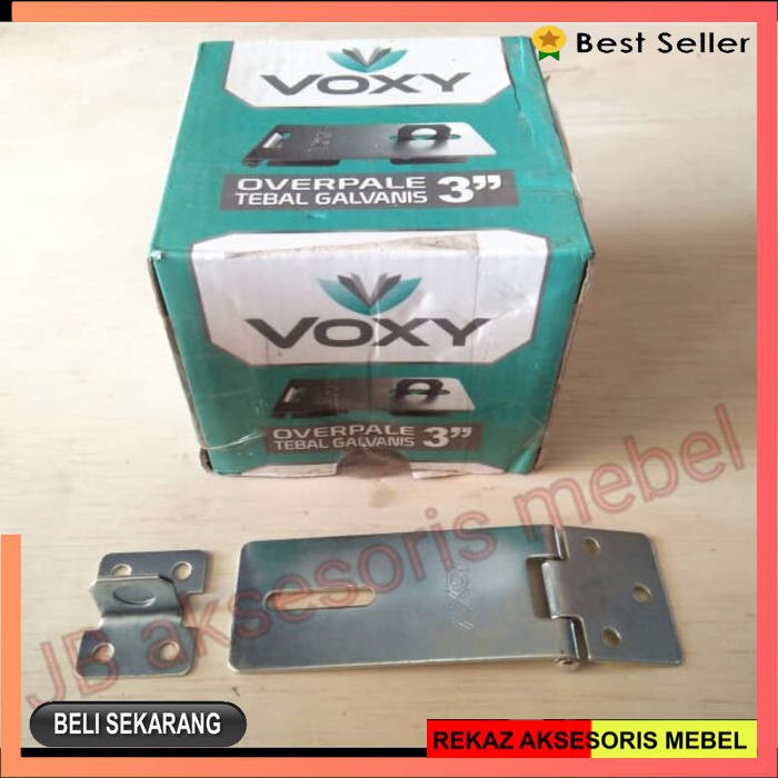 OVERVAL OVERPAL 3" (7-5 cm) / PLAT TEMPAT CANTOLAN GEMBOK