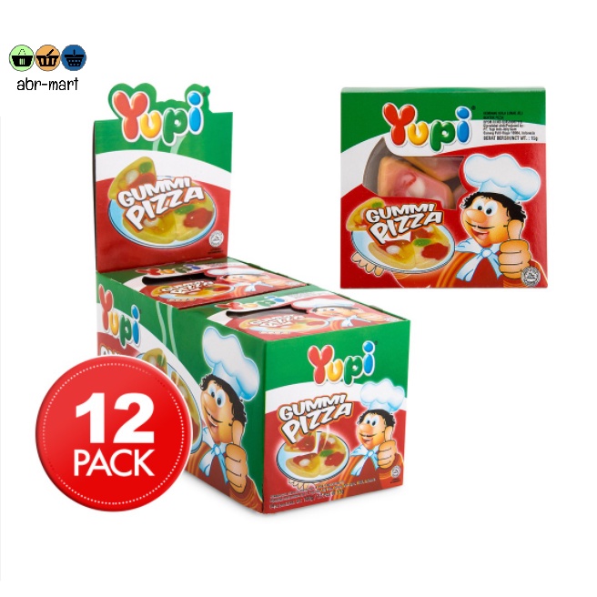 

YUPI PIZZA 1 BOX ISI 12 PCS**