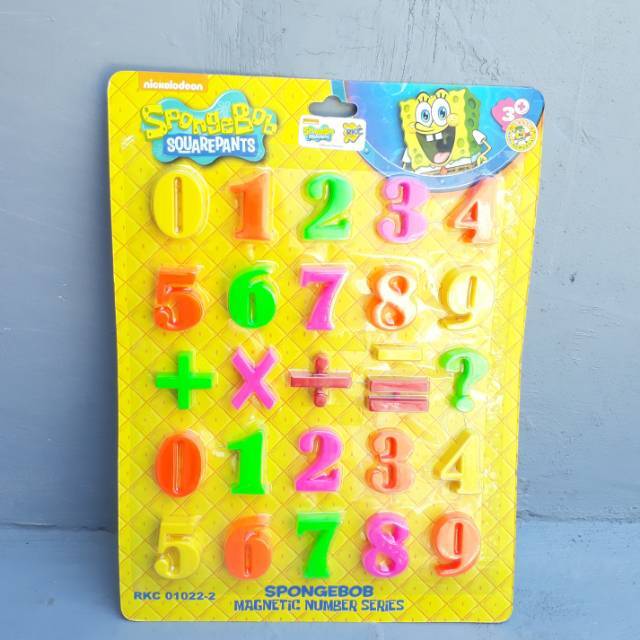 edutoys shop Magnet angka. Angka magnet.