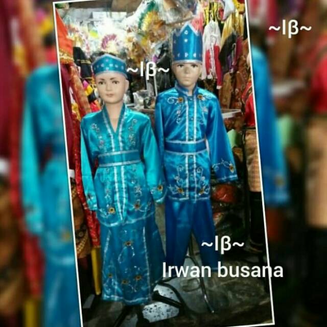 Baju adat manado dewasa halus atau stelan baju adat