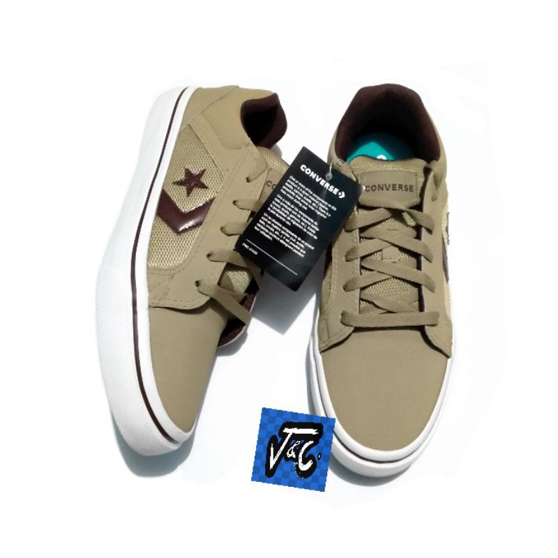 Sepatu Converse El Distrito 2.0 Ox Khaki Murah