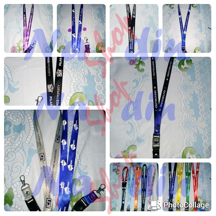 

A81Duya Tali Id Card Kilat 2 Cm + Sablon 1 Warna (Minimum 20 Pcs) As71S0D
