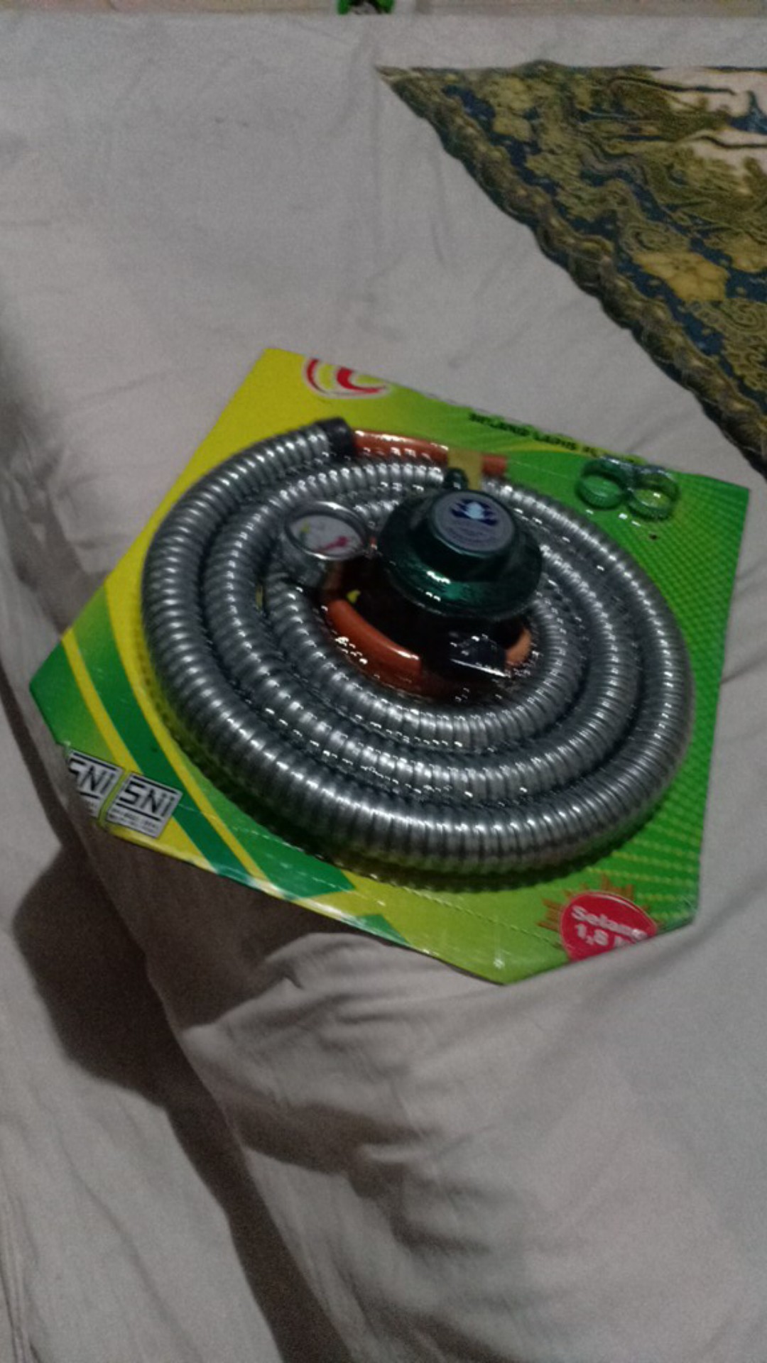 Intigas Paket Selang Regulator Gas Meter - Inti Gas Anti Tikus Metal