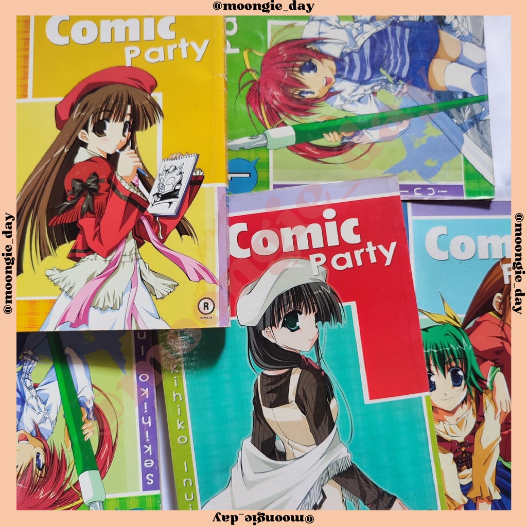 KOMIK COMIC PARTY BY SEKIHIKO INUI (PRELOVED/BEKAS)