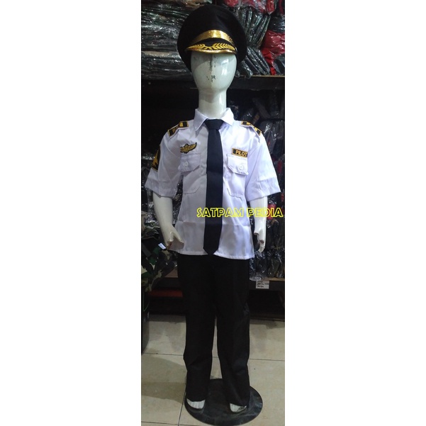 Seragam Cita-cita Anak Pilot - Kostum Anak Pilot