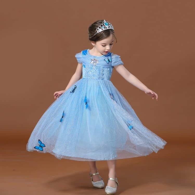 Kostum Princess Cinderella Costume Baju Dress Pesta Anak