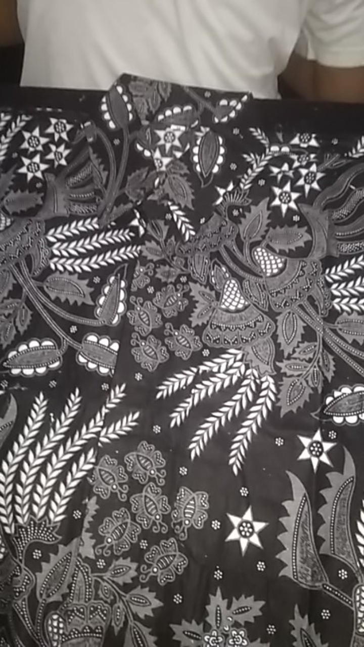 Nailo Batik Hrb026 Kenongo Kemeja Tosca Pendek Pekalongan Padi M L Xl Sogan Tulis Halus Kemeja Batik