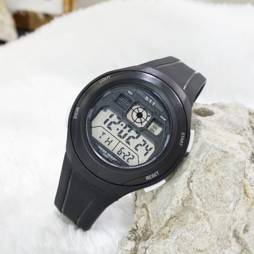 JAM TANGAN WANITA 511 RUBBER COD NEW ANTI AIR