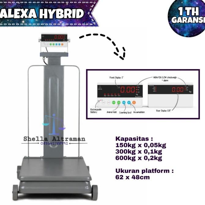 Timbangan Duduk Digital Heavy duty ALEXA ALLEGRA CAHAYA ADIL