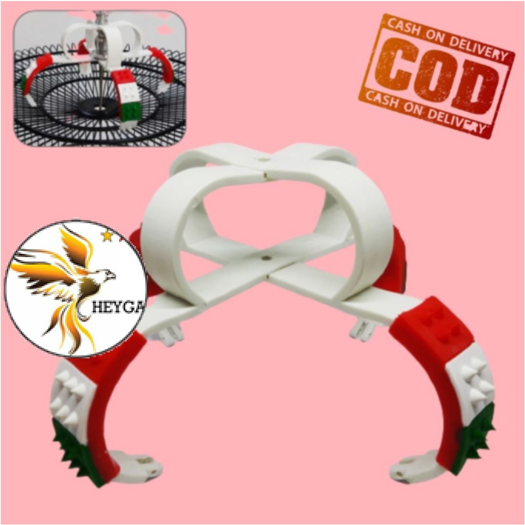 MAHKOTA MURAI MAHKOTA SANGKAR MURAI CAKRAM MURAI VARIASI KARET