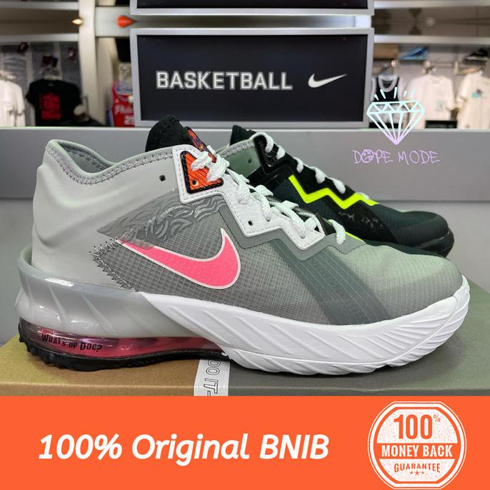 Sepatu Basket Nike Lebron 18 Low Bugs V Marvin Space Jam 100% Original Famozmart