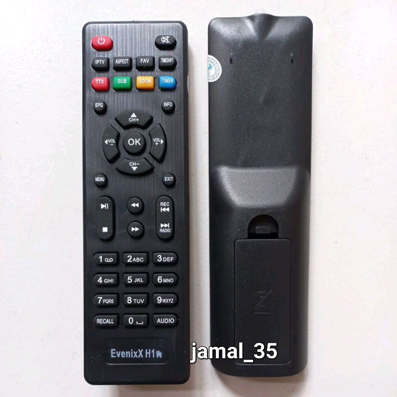 REMOT STB EVINIX H-1 DVB T2 DIGITAL