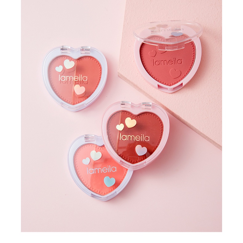 LAMEILA Blush on 4 Colours Love Palette Blusher LM-5107