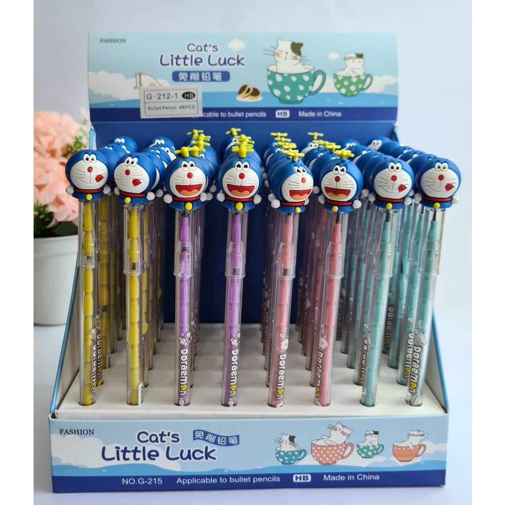 

PENSIL BENSIA DORAEMON / DORAEMON LUCU DAN UNIK / PENSIL KARAKTER LUCU / BENSIA DORAEMON / PENSIL BENSIA