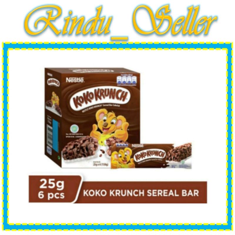 

Nestle Koko Krunch cereal Bar Multipack 6pcs