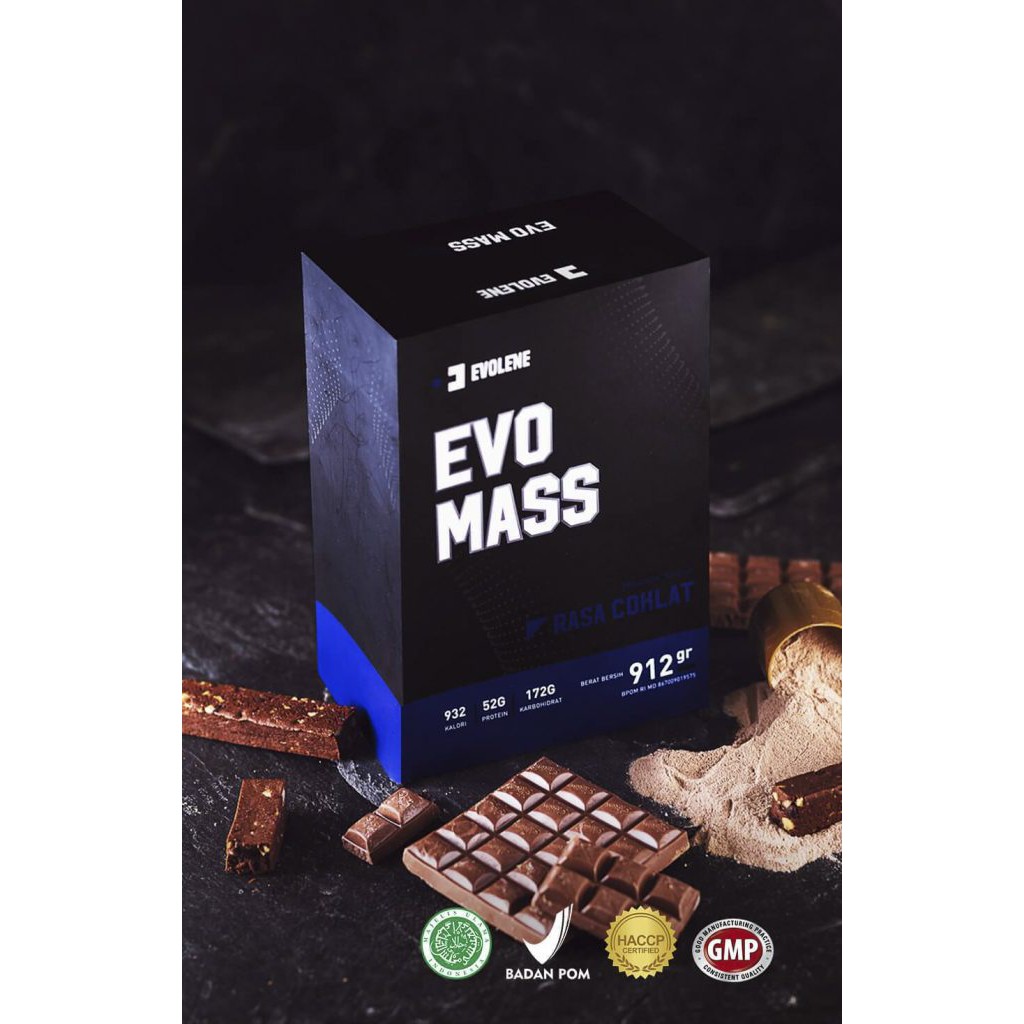 EVOLENE Evomass 912 gram / 2lbs - Evo Mass - Susu Gainer Fitness