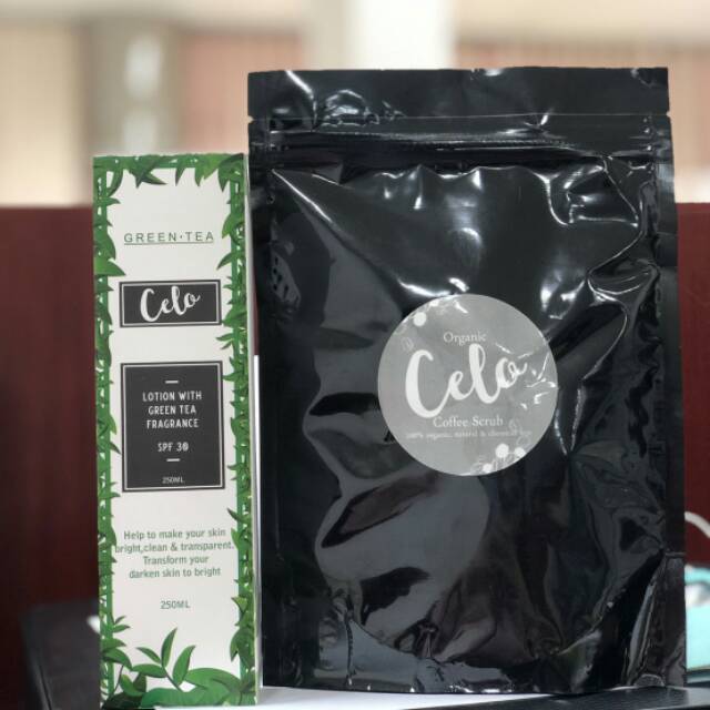 Celo Lotion & Celo Coffee Scrub