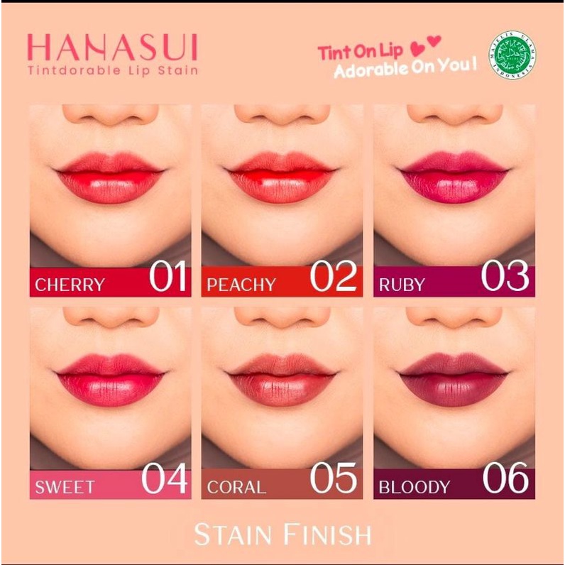 HANASUI TINTDORABLE LIP STAIN LIPTINT