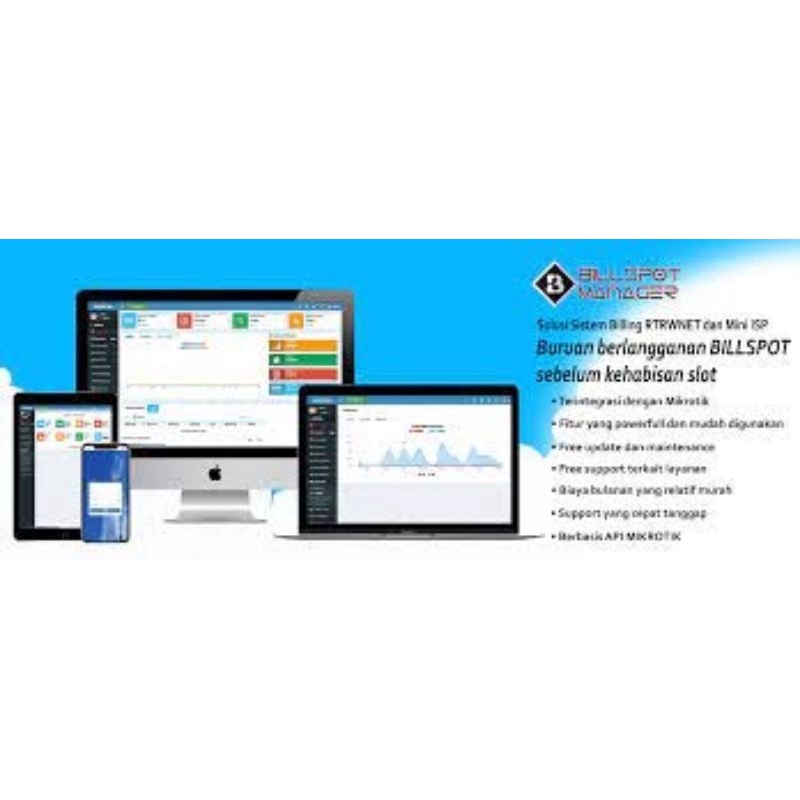 Aplikasi e-Billing Tagihan WIFI RT RW net