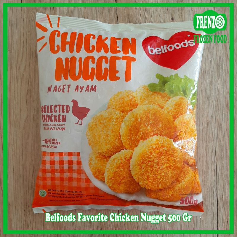 

Belfoods Favorit Chicken Nugget 500 Gr