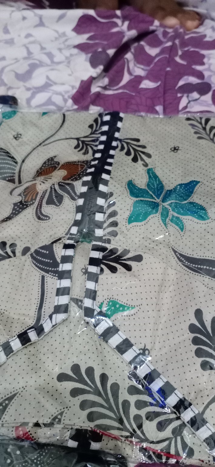 Blouse Batik Atasan Batik Wanita Dolby Dolbi Dobby Tenun Sutra Tulis Halus Katun Atbm Rissa Batik