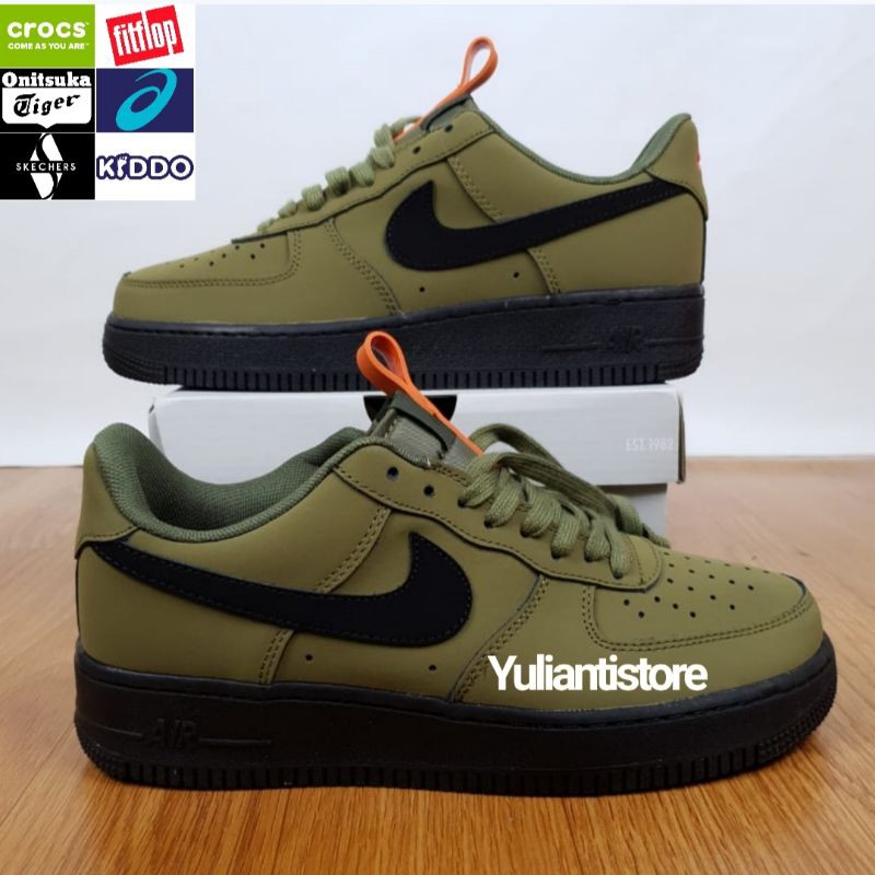 like green air force ones