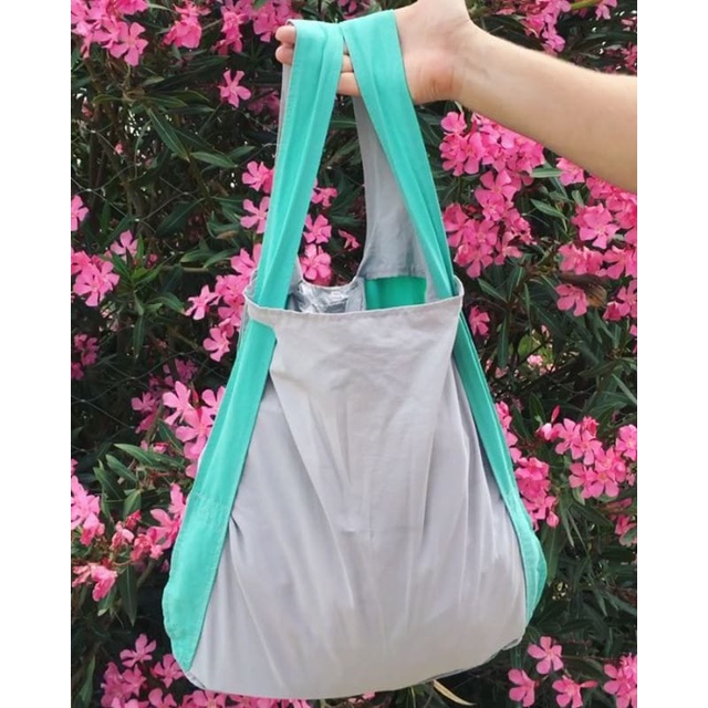 Notabag Tas Lipat Ransel Wanita Selendang Backpack Packable Tote Resleting