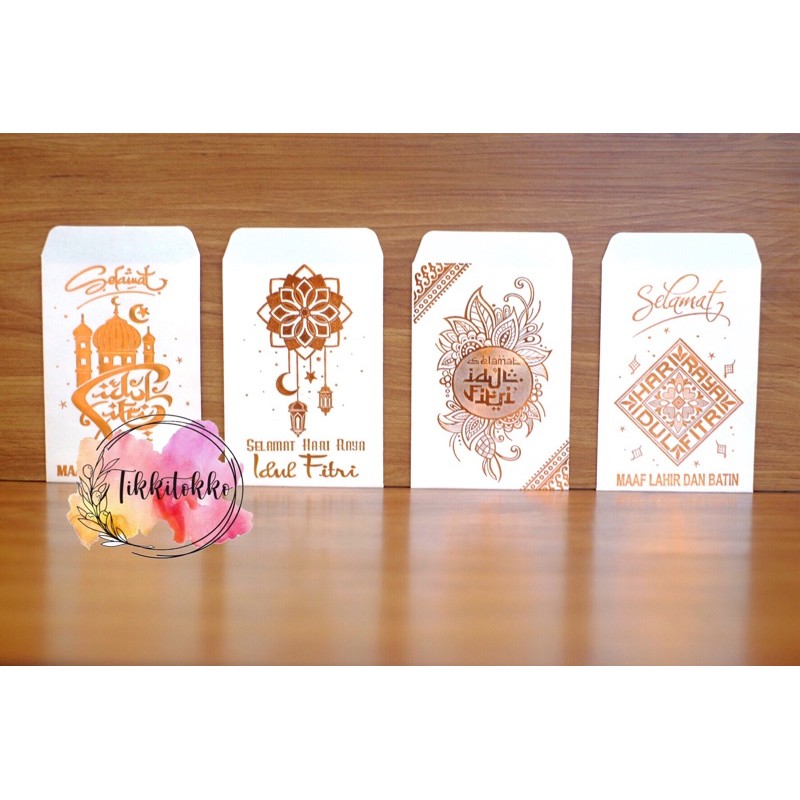

Amplop Lebaran Idul Fitri isi 50 Hologram Premium dengan Poly uk. M 7x10cm
