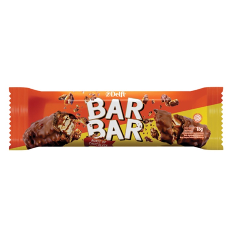 

Delfi Bar Bar Wafer Rice Crispy Chocolate 18 g ACCJKT