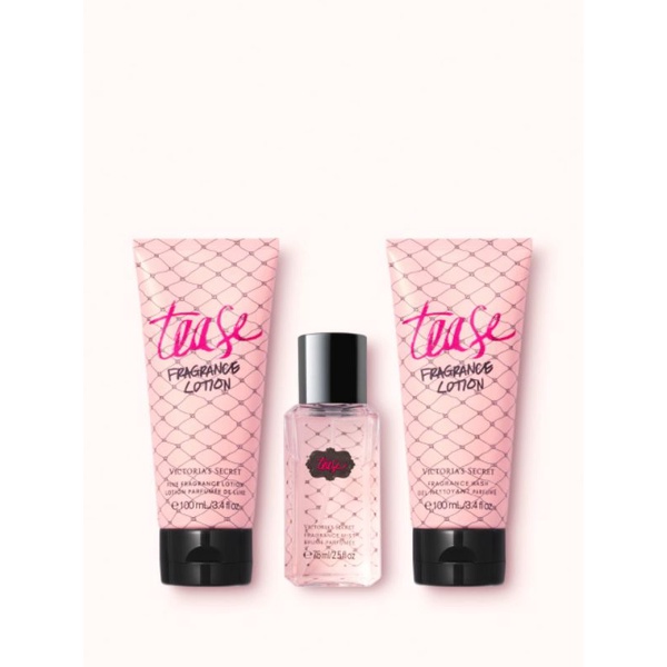 VICTORIA'S SECRET GIFT SET TRAVEL SIZE TEASE ISI 3