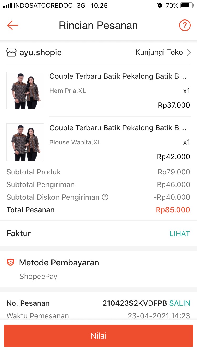 Couple Terbaru Batik Pekalong Batik Blouse Wanita Hem Batik Pria Bayar Ditempat