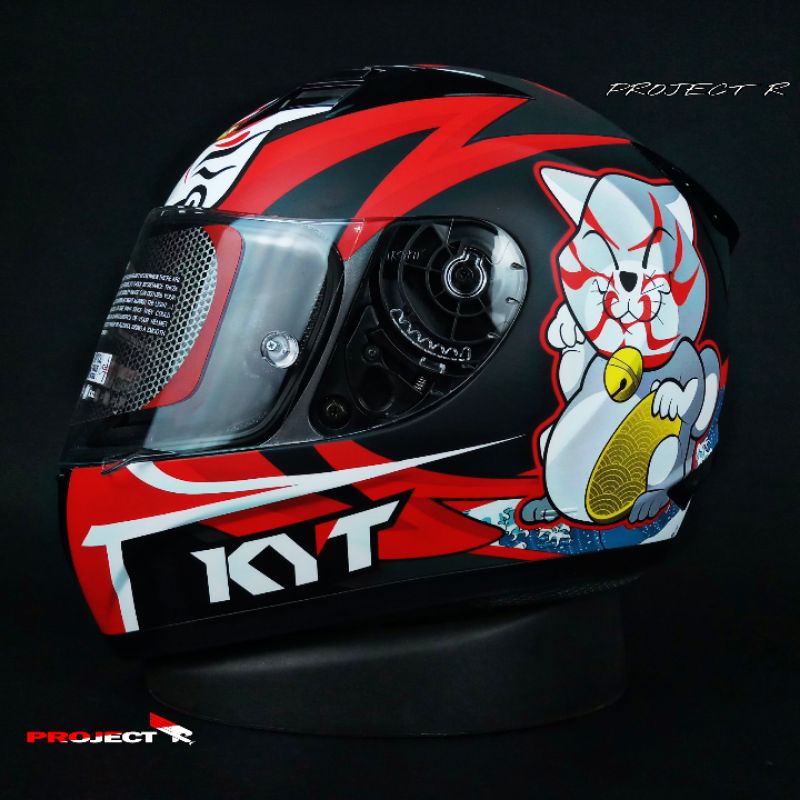 KYT R10 KABUKI CAT DOFF