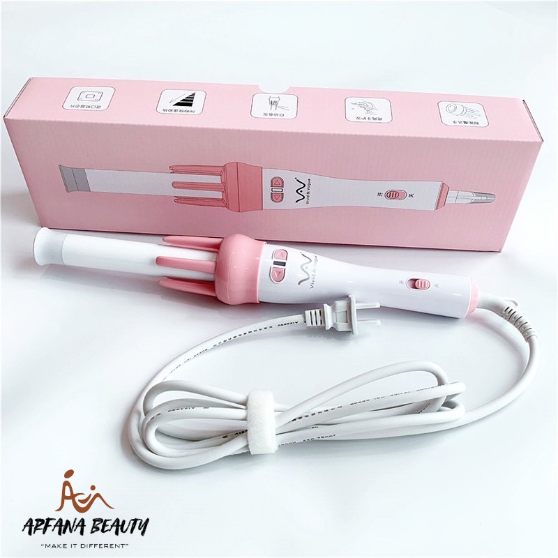 Catok Keriting Vivido &amp; Vogue Magic Automatic Hair Curler Catokan Keriting Rambut Catok Curly