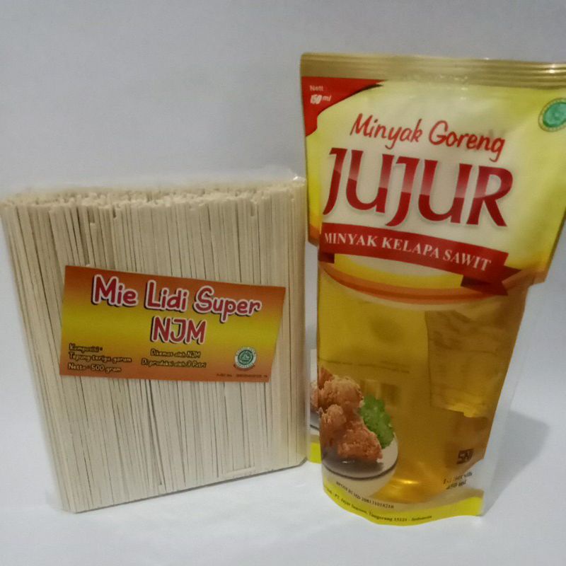 

Mie Lidi Super 500gr + (Minyak Goreng 2lt)