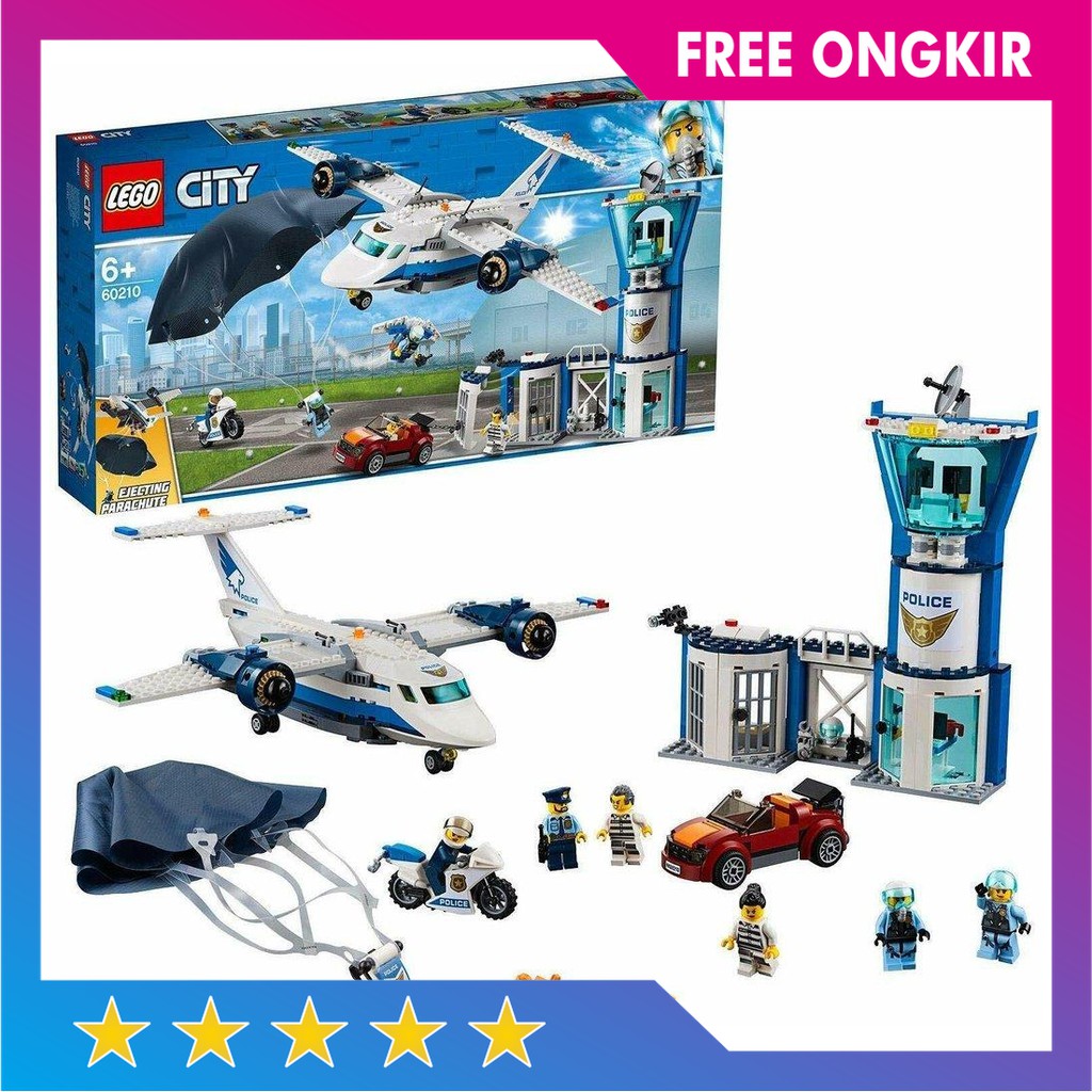 lego city police airplane