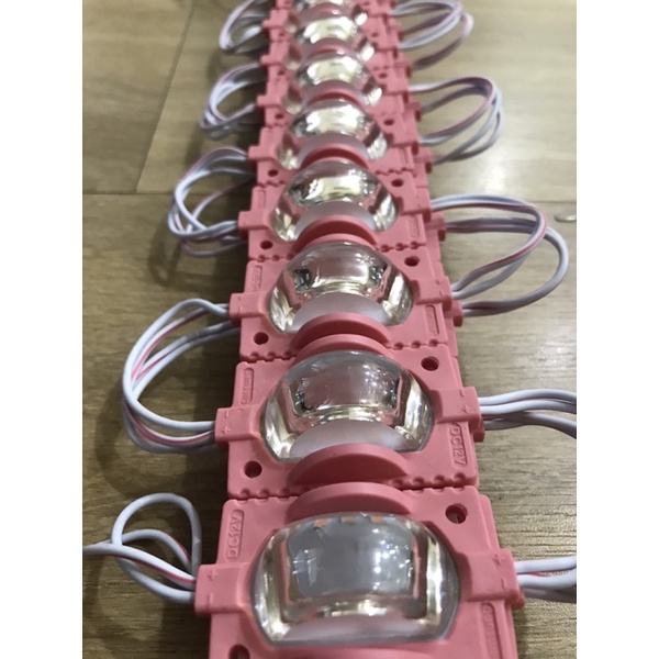 Lampu Led Cembung Kaca Variasi Kolong 1 Mata Terang Truk Bus 12V/24V