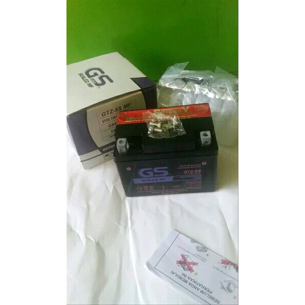 BARU Aki kering motor Honda beat