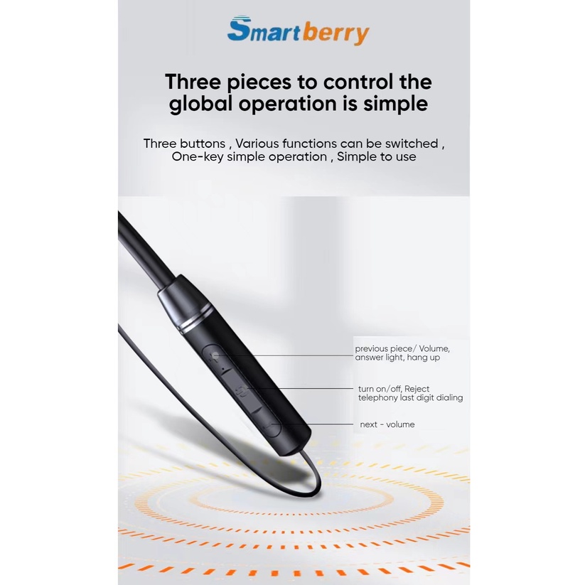 Smartberry BG203  ORI 100% Sport Wireless Headset