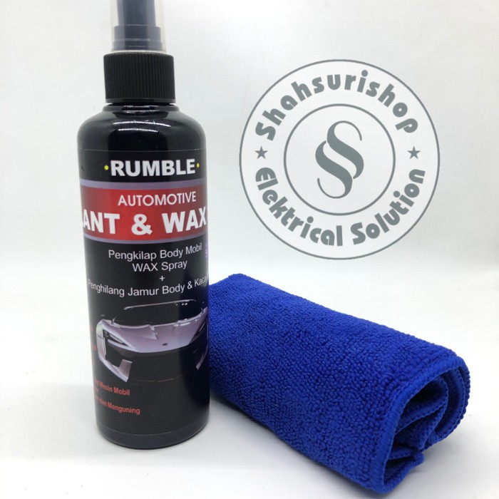 RUMBLE SEALANT WAX SPRAY PENGKILAP BODY PENGHILANG JAMUR KACA MOBIL