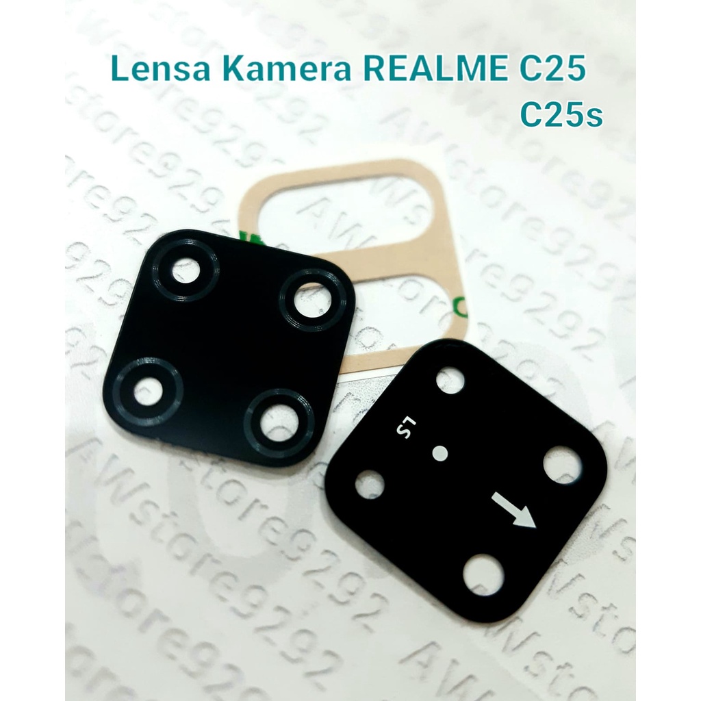 Lensa Kamera Kaca Kamera Belakang REALME C25 REALME C25s