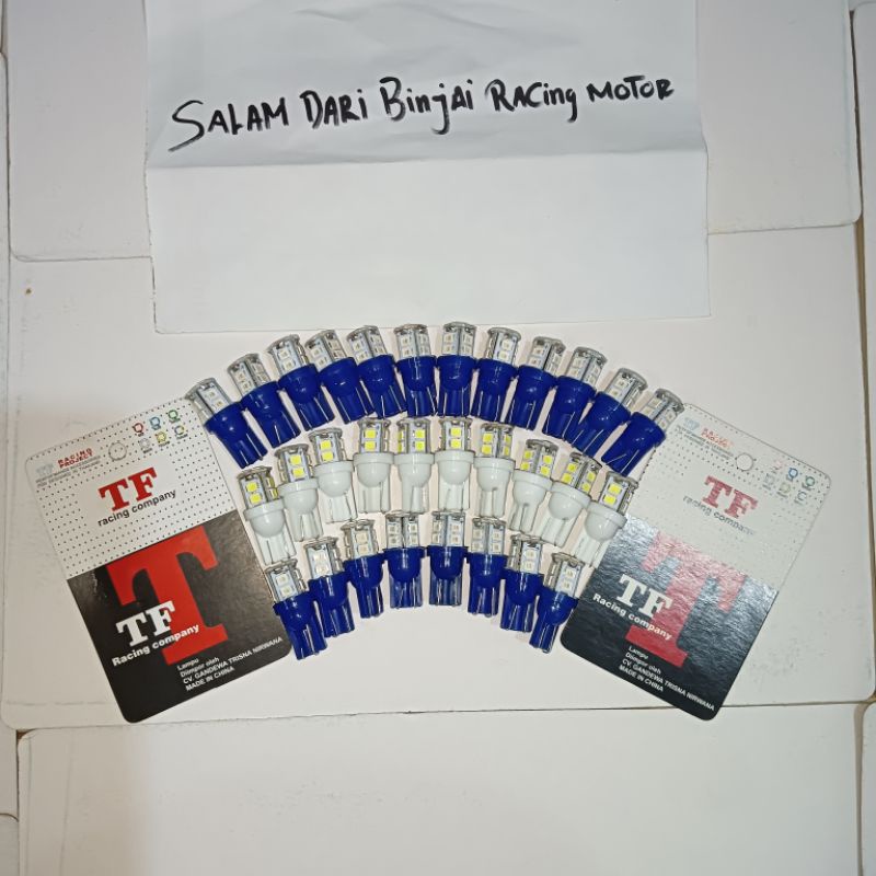 BOLA CUCUK LAMPU SEIN SEN LED 10 MATA MOTOR VARIO SCOOPY MIO SOUL REVO SUPRA X 125 BEAT JUPITER