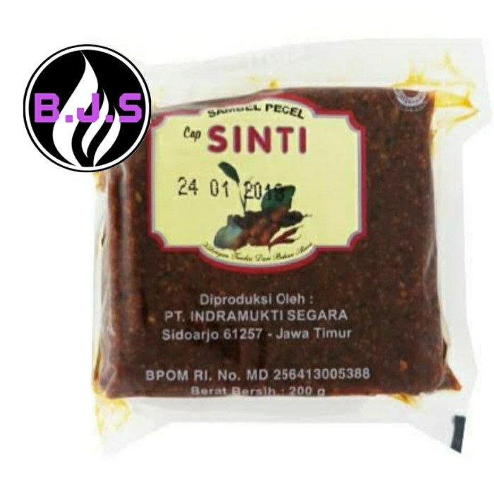 

Sambal-Aneka- Bumbu Sambel Pecel Sinti 200Gram -Aneka-Sambal.