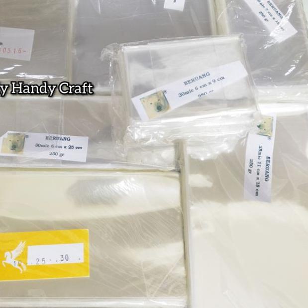 

➤ 250gram / 1/4kg Plastik Kemasan Non Perekat | Pelastik Souvenir | Plastik Opp Bening ☻