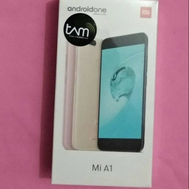 Xiaomi MiA1. Pink. Second. TAM. Bisa gojek. Pemakaian normal. Full set. Mulus. Nego