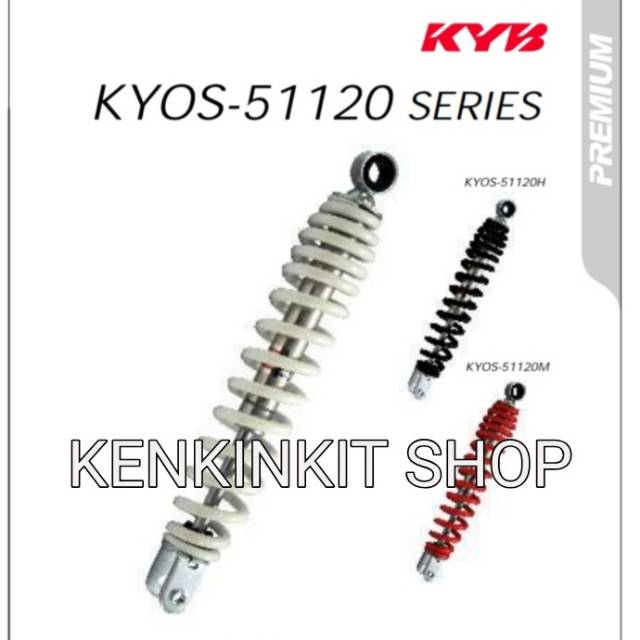 SHOCKBREAKER KAYABA MIO /SOUL /XEON /MIO J/ FINO /M3 /BEAT /VARIO KARBU  / KYOS 51120