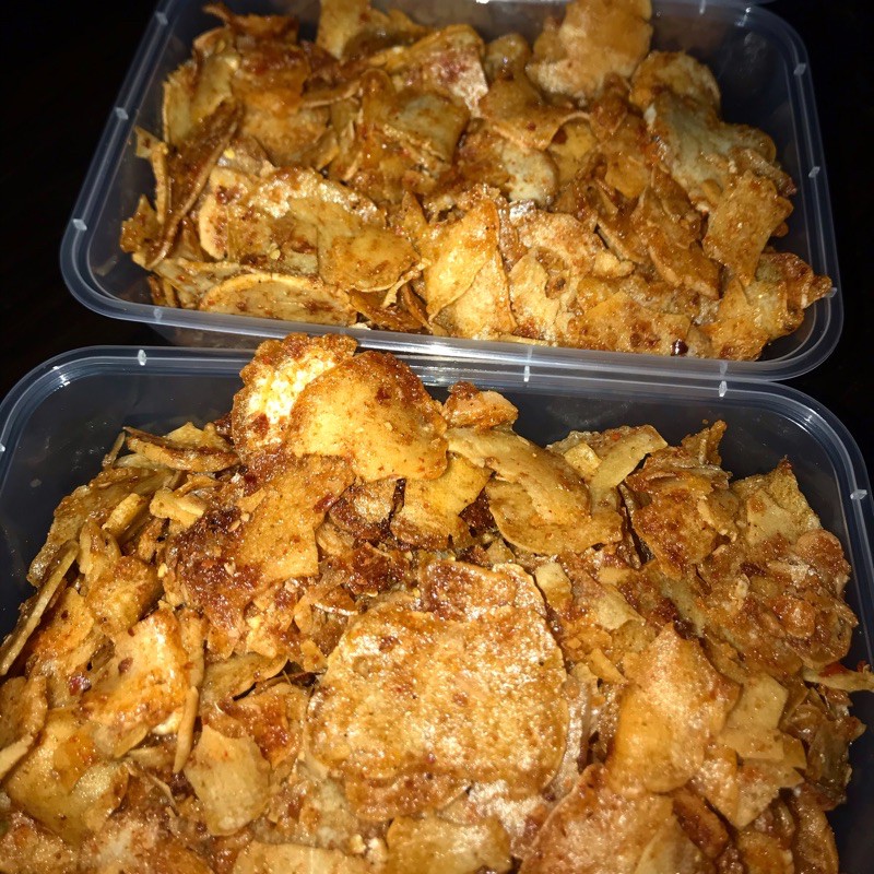 

kripik bakso goreng